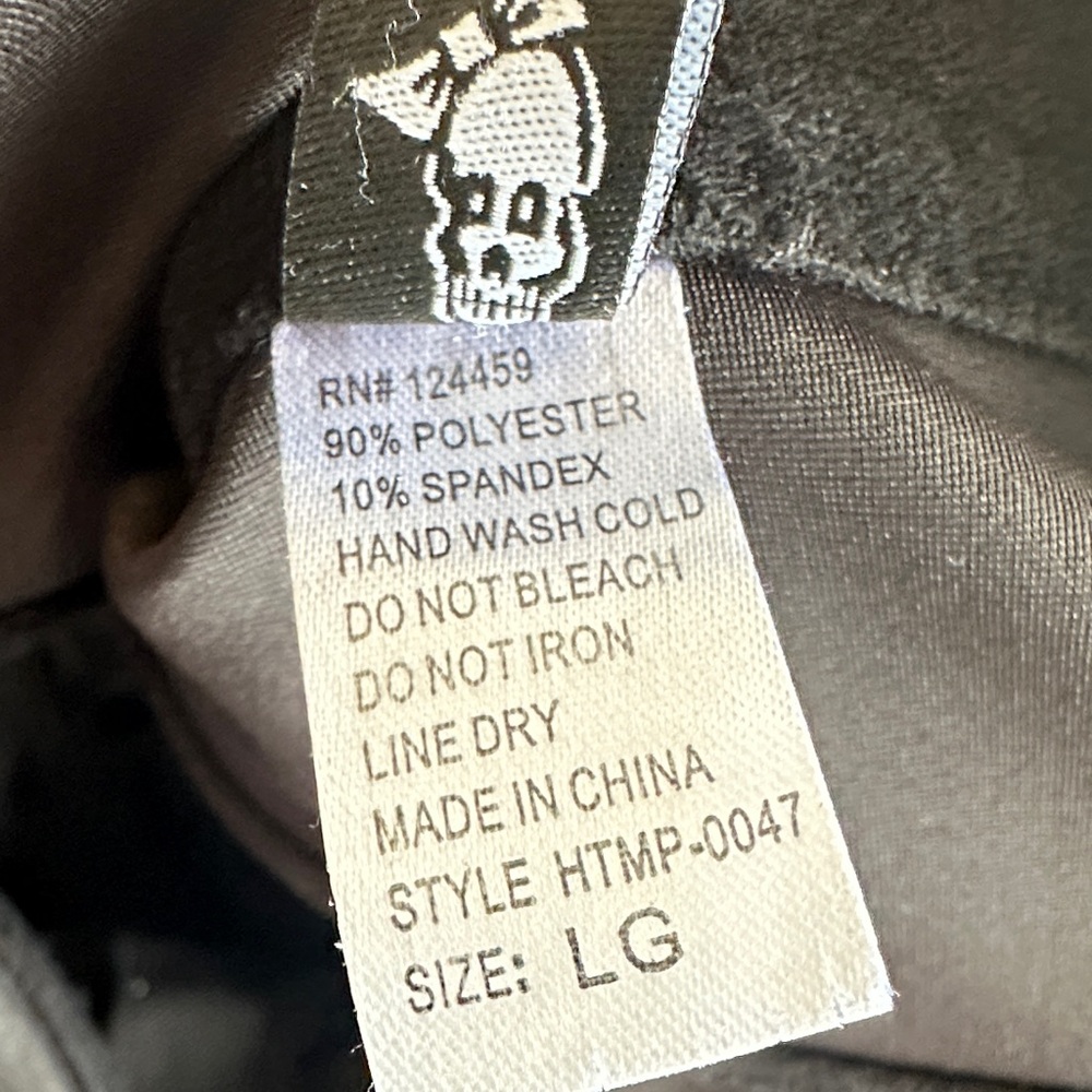 Morbid Threads Black Satin Corset Top - Picture 8 of 8